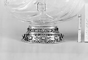 Cup, Rock crystal, silver gilt, Italian, Milan
