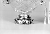 Cup, Rock crystal, silver gilt, Italian, Milan