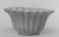 Jelly mold, Salt-glazed stoneware, British, Staffordshire