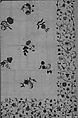 Cover, Silk and metal thread, French or British