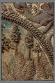 Penitent Saint Mary Magdalene in a Landscape, Silk, metal thread and pearls on silk, Flemish, Antwerp