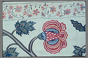 Border, Silk on cotton, Indian, for European market