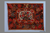Panel, Linen, wool, silk, possibly British