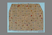 Woven silk skirt panel, Silk and metal thread, Italian, probably Venice