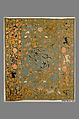 Vertical panel, Silk, wrapped gold, Chinese, for export market