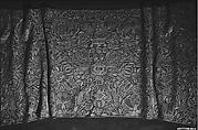 Border, Embroidered net, German
