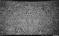 Border, Embroidered net, German