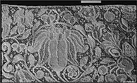 Border, Embroidered net, German