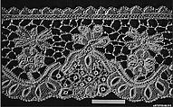 Band, Needle lace, Irish, Youghal