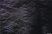 Fragment of Sprang Work, Silk, British, London, Finsbury