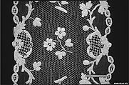 Cravat, Needle lace, point d’Alençon, point d'Argentan, French