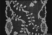 Cravat, Needle lace, point d’Alençon, point d'Argentan, French