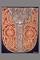 The Last Supper, Saints John the Baptist and Andrew against a Faux Velvet Cloth of Gold, Wool, silk, silver and silver-gilt thread (19-20 warps per inch, 8-9 per cm.), Belgian, possibly Brussels