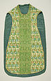 Set of vestments, Wool, silk, Spanish