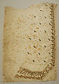 Waistcoat panels, Silk, probably British