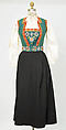 Ensemble, wool, Norwegian