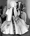 Ensemble, cotton, silk, Czech
