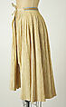 Ensemble, cotton, silk, Czech