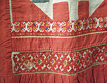 Robe, linen, cotton, Russian