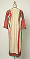 Robe, linen, cotton, Russian