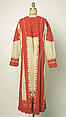 Robe, linen, cotton, probably Russian