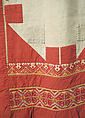 Robe, linen, cotton, probably Russian