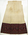 Robe, linen (?), silk, Greek (Attic)
