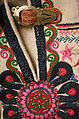 Ensemble, (a, b, e) wool
(c, d, f, g) leather
(h) wood, Polish
