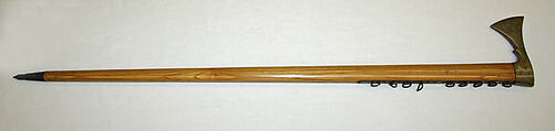 Ensemble, (a, b, e) wool
(c, d, f, g) leather
(h) wood, Polish