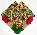 Ensemble, (a, c) silk
(b) cotton
(d) wool
(g) glass, Hungarian