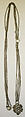 Jewelry set, [no medium available] low alloy silver?, Swiss
