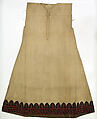 Dress, cotton, silk, Greek (Attic)
