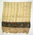 Ensemble, wool, leather, metal, cotton, silk, Greek (Attic)