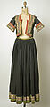 Wedding ensemble, (a, b) wool
(c, d, e, l) cotton
(f, g) silk
(o, p) leather, French (Breton)