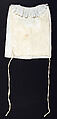 Wedding ensemble, (a, b) wool
(c, d, e, l) cotton
(f, g) silk
(o, p) leather, French (Breton)