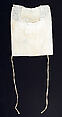 Wedding ensemble, (a, b) wool
(c, d, e, l) cotton
(f, g) silk
(o, p) leather, French (Breton)