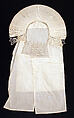 Wedding ensemble, (a, b) wool
(c, d, e, l) cotton
(f, g) silk
(o, p) leather, French (Breton)