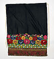 Ensemble, cotton, wool, Hungarian
