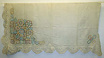 Shawl, cotton, European, Eastern