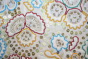Shawl, cotton, European, Eastern
