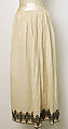Ensemble, cotton, silk, Romanian
