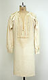 Wedding ensemble, linen, Spanish