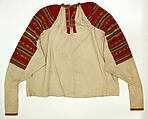 Blouse, linen, wool, cotton, Russian