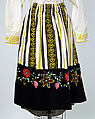 Ensemble, wool, cotton, Portuguese