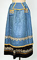 Ensemble, wool, silk, French (Breton)