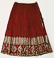 Skirt, wool, Romanian