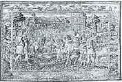 The Colosseum from a set of The Wonders of the World, Designed from prints after Maarten van Heemskerck (Netherlandish, Heemskerck 1498–1574 Haarlem), Wool, silk (18-20 warps per inch, 7-8 cm.), Flemish, Brussels