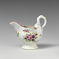 Cream jug, Worcester factory British, Soft-paste porcelain, British, Worcester