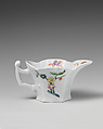 Creamboat, Worcester factory (British, 1751–2008), Soft-paste porcelain, British, Worcester