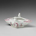 Sauceboat (one of a pair), Worcester factory (British, 1751–2008), Soft-paste porcelain, British, Worcester